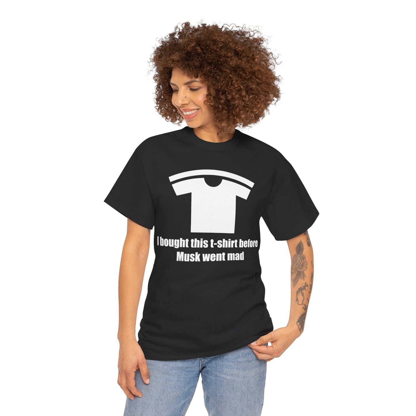 "Musk went mad" - Unisex Heavy Cotton Tee